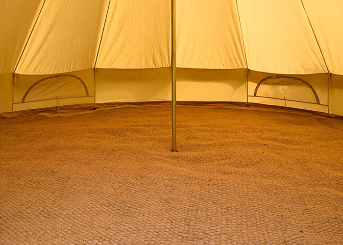 Bell Tent Carpet Large Cool Canvas